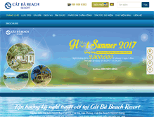 Tablet Screenshot of catbabeachresort.com